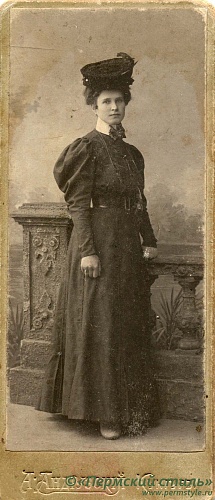 Пермские шляпки_16. Нюра Сорокина, 1907 год, г.Кунгур