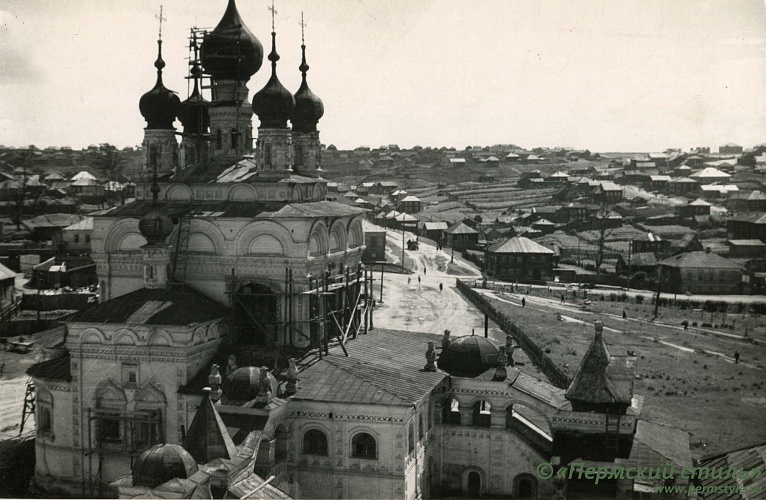 Соликамск_01. Троицкий собор. Вид с севера (сверху)