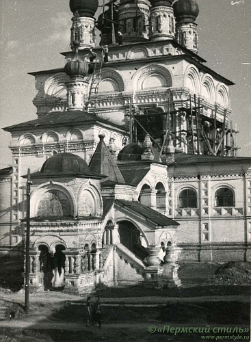 Соликамск_21. Троицкий собор. Фрагмент северного фасада