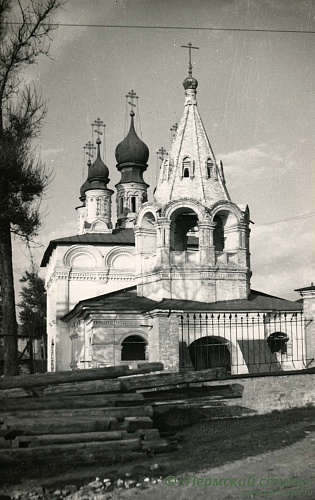 Соликамск_26. Спасо-Преображенский монастырь. Летняя церковь. Общий вид с запада