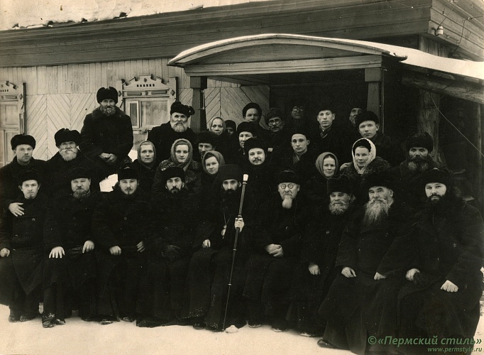 Оборин Александр_18. С Владыкой Павлом (Голышевым), 1959 год