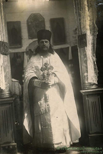 ВНП_0337. Иоанн Покровский, священник. Пасхальная фотография