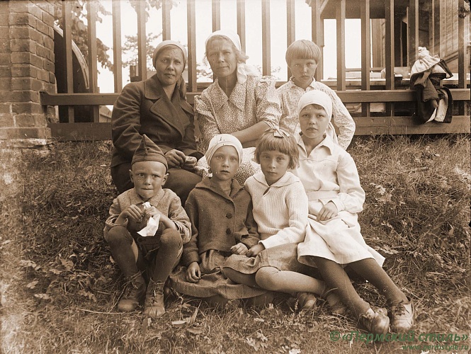 Жители Краснокамского р-на, 1930-е годы, фот.Георгий Зеленин