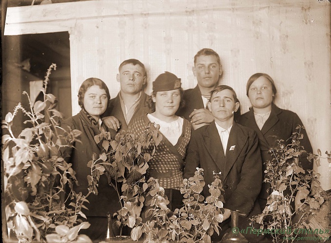Жители Краснокамского р-на, 1930-е годы, фот.Георгий Зеленин