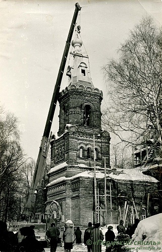 07.	Пермь, Успенская старокладбищенская церковь. Восстановление