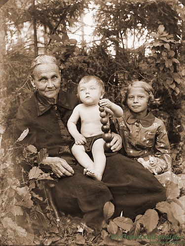 Жители Краснокамского р-на, 1930-е годы, фот.Георгий Зеленин