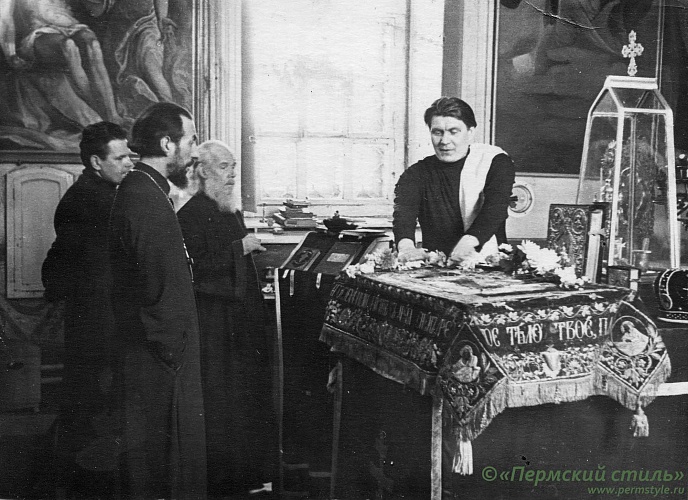 о.Михаил (Лукканен)_41, протоиерей. 07.04.1960 года. Праздник Благовещения в храме Всех Святых
