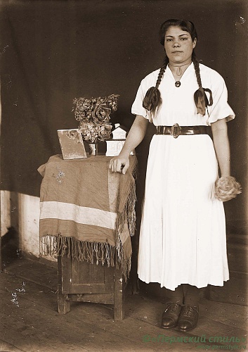 Жители Краснокамского р-на, 1930-е годы, фот.Георгий Зеленин